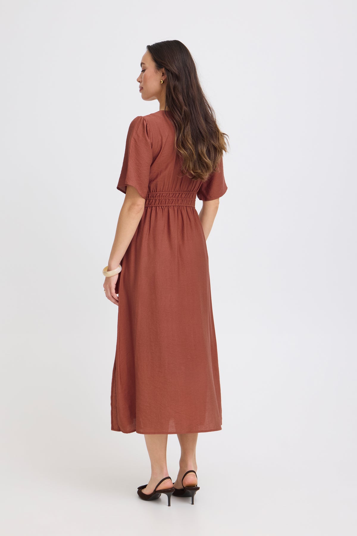 BYIGGY DRESS brick