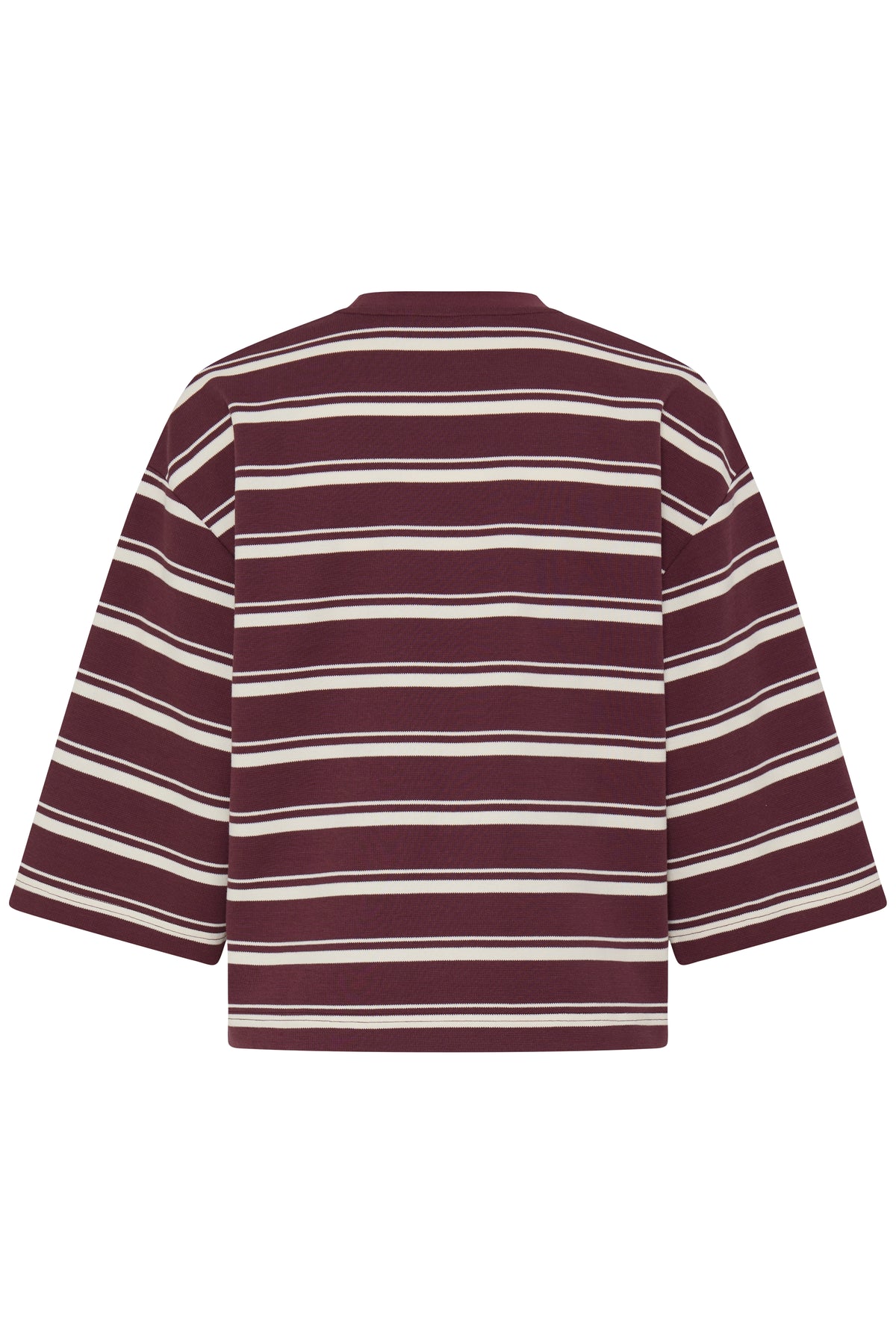 BYPELDA  TSHIRT fig stripe
