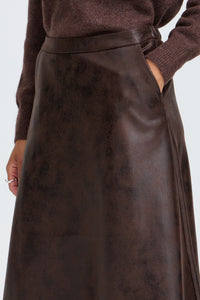 BYDIMIAN SKIRT bruin