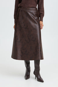 BYDIMIAN SKIRT bruin
