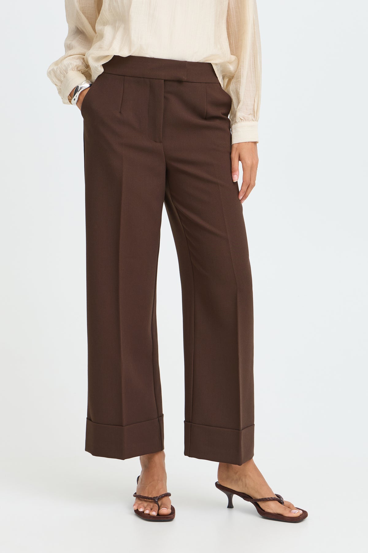 BYDENOA CUFF PANTS bruin