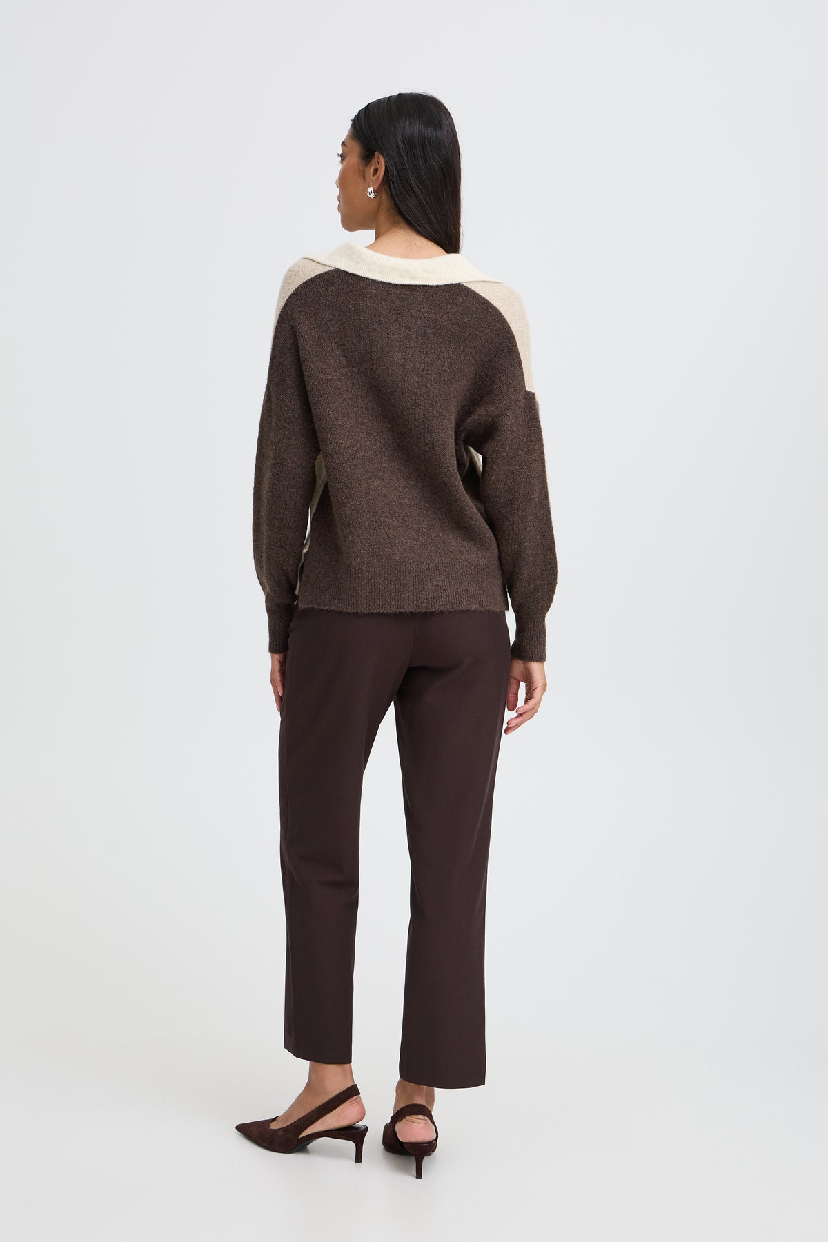 BYMONNA POLO JUMPER beige