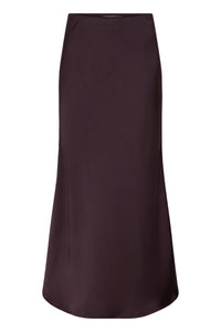 BYDACANNA SKIRT chocolade