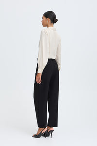BYDENOA BARREL PANTS zwart