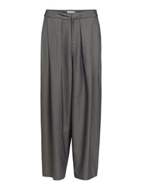 OBJNOAMI LOOSE PANTS grijs