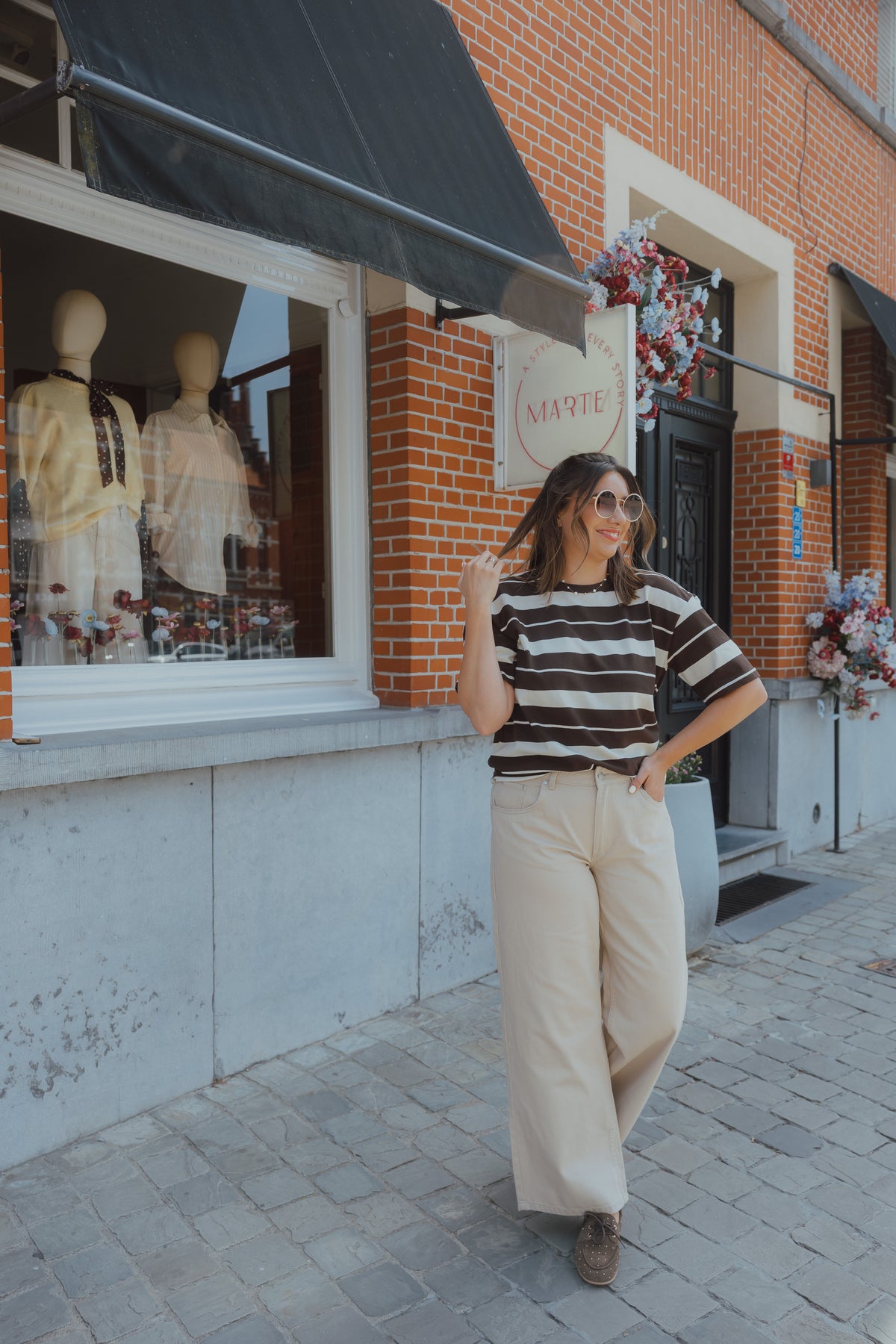 BYKIKILA JEANS beige