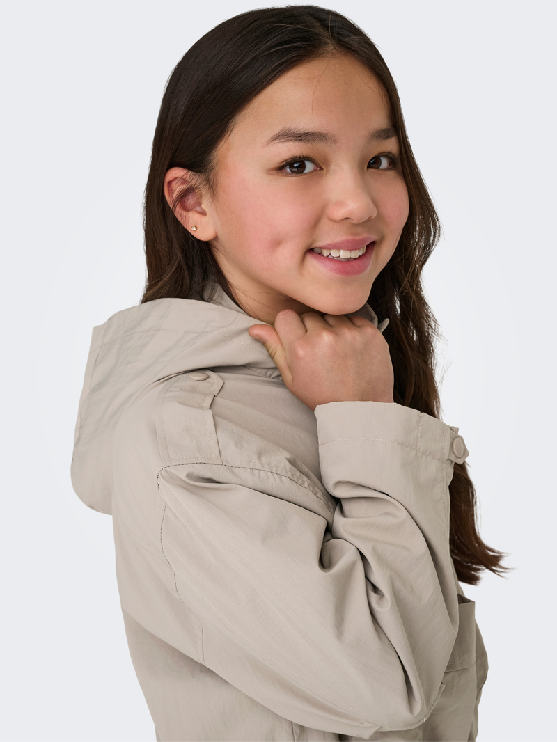 KOGMAMBA SHORT PARKA JACKET beige