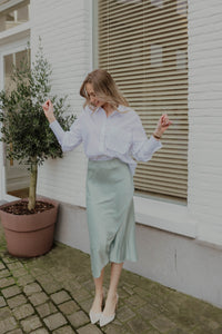 YASPELLA SKIRT ice groen