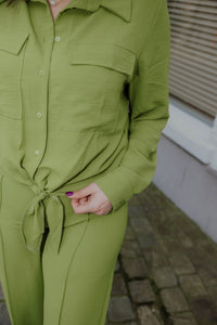 BLUMA BLOUSE groen