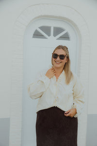 KCESTHER BLOUSE geel