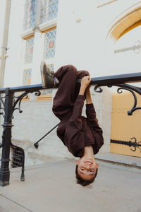 NKMODEN BARREL SWEAT PANT bruin