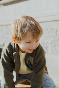 NMMBUSTER TEDDY JACKET kaki