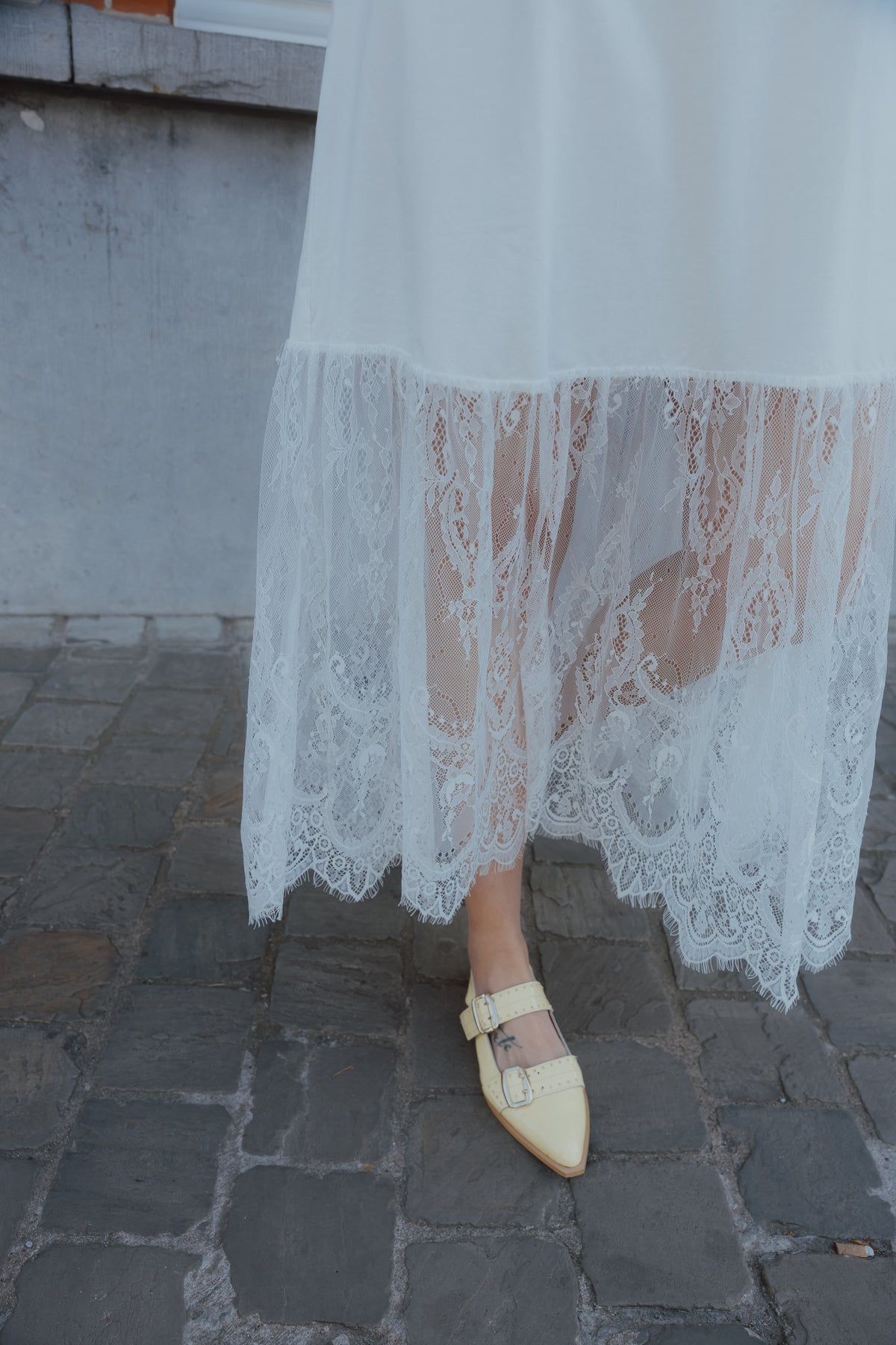 KAANDREA DRESS wit
