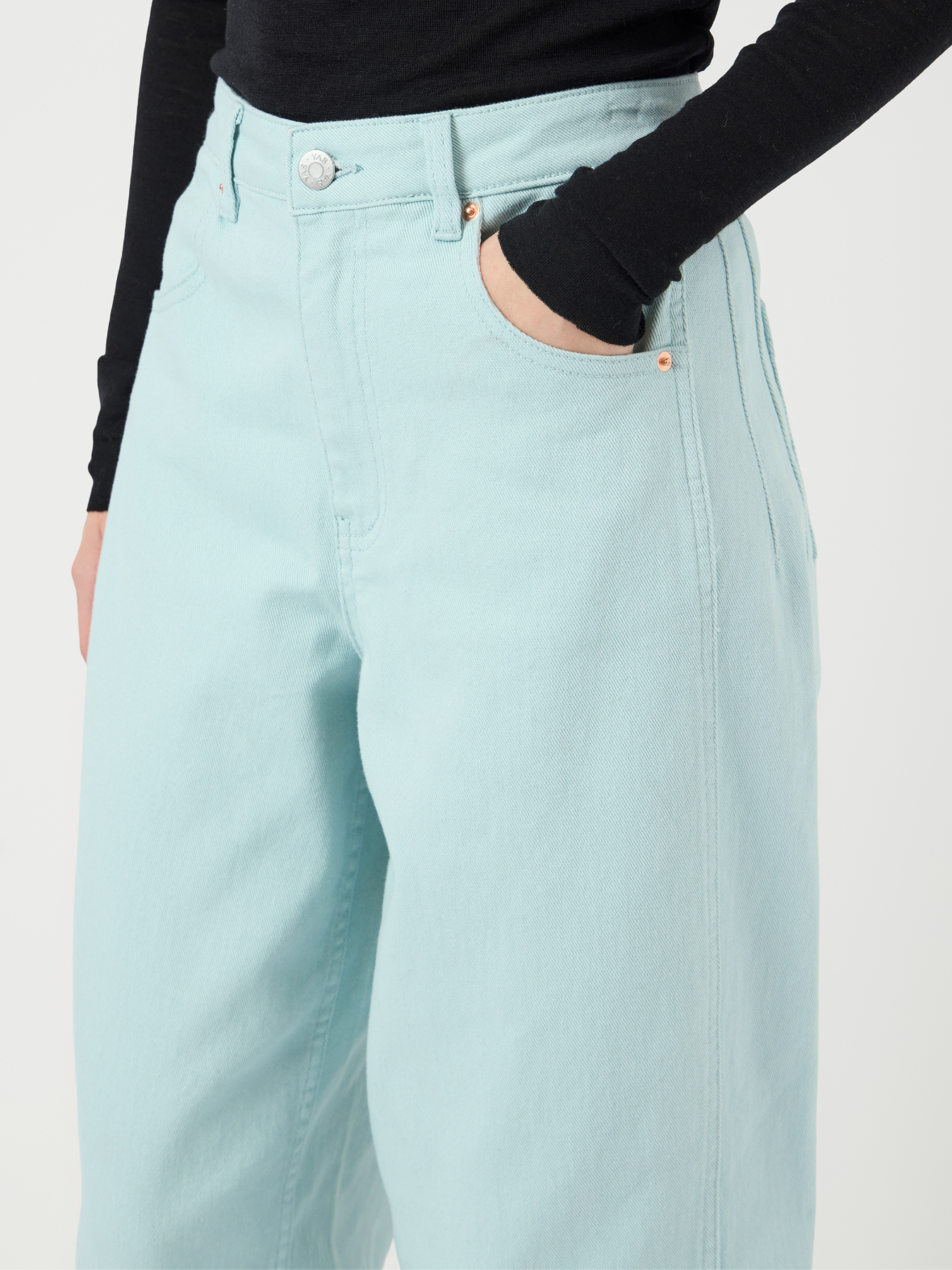 YASLUA JEANS groen/blauw