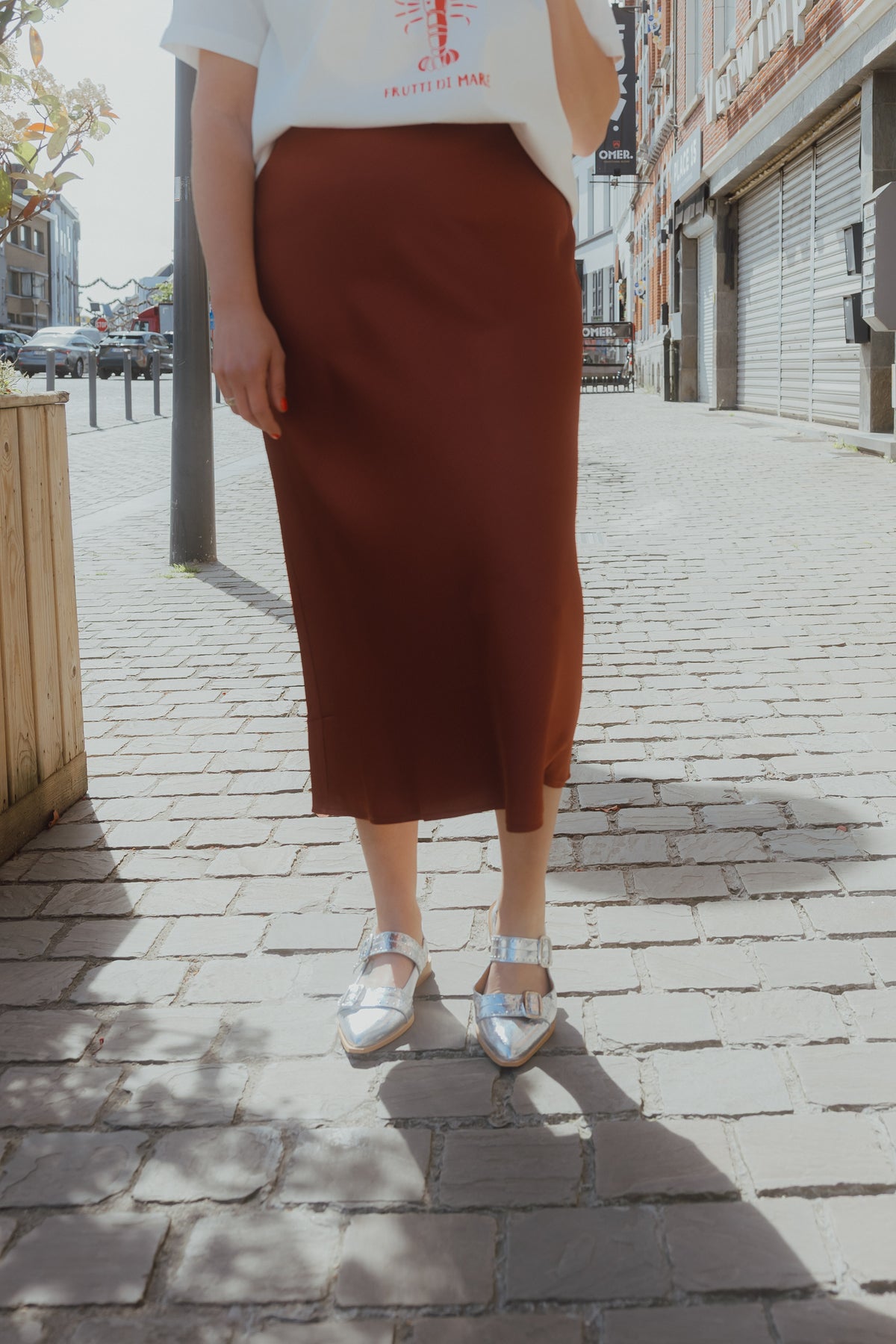 KALOTTE SKIRT roest
