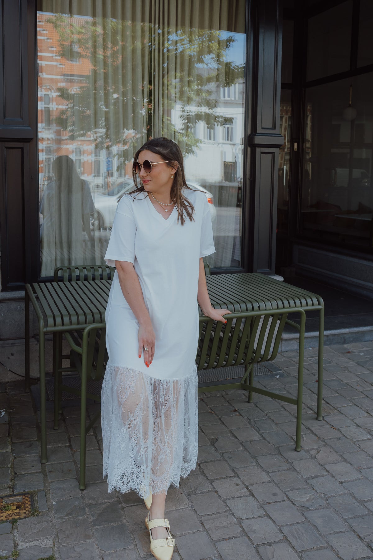KAANDREA DRESS wit