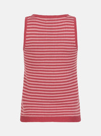 YD KNITTED TOP wine/roos