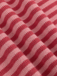 YD KNITTED TOP wine/roos