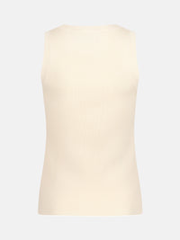 YD KNITTED TOP ecru