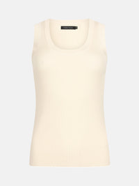 YD KNITTED TOP ecru