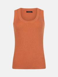 YD KNITTED TOP roest