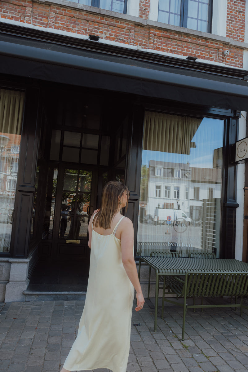 YD DRESS VANESSA geel