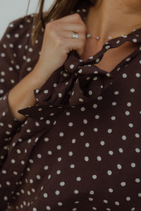KADOTTE BLOUSE bruin