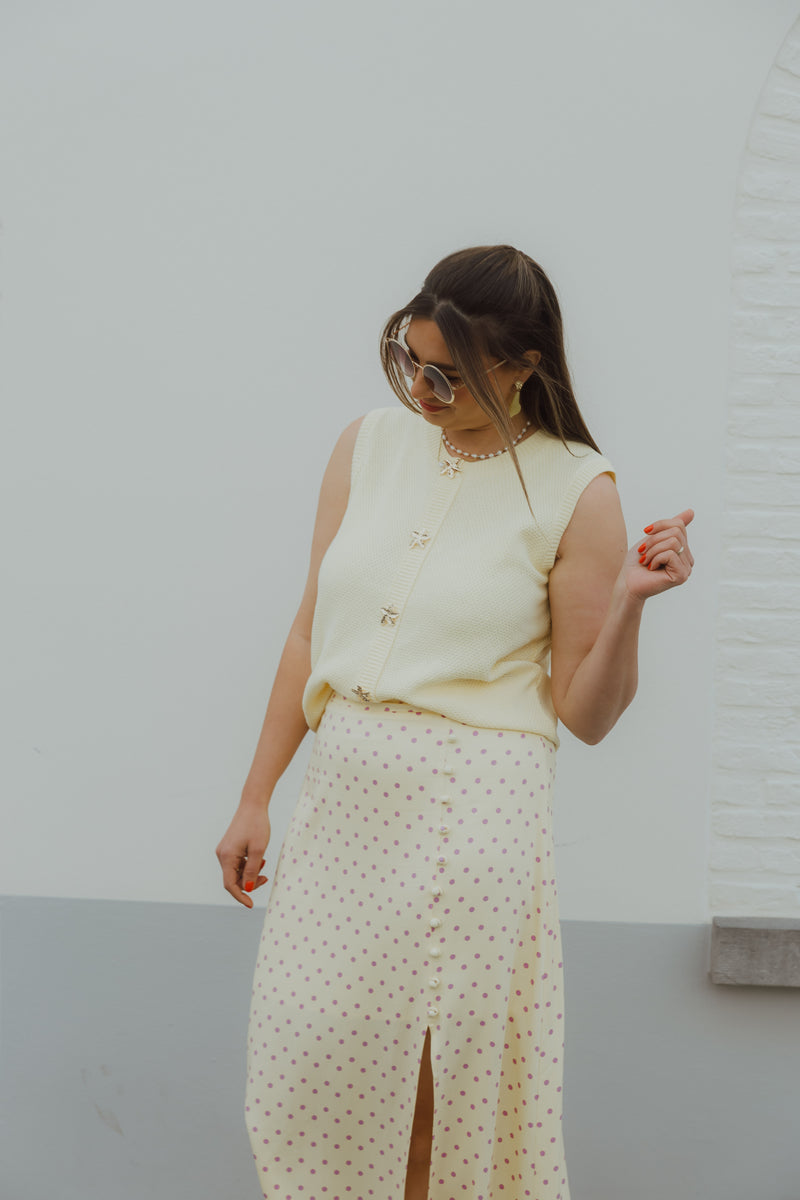 YD SKIRT LOUISE geel