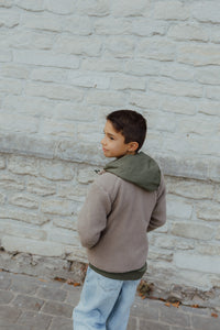 OSJDALLAS SHERPA JACKET groen