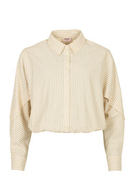 FBBLAIR BLOUSE ecru/goud