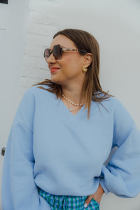 YD KYOMI PULL blauw