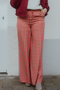 YD PANTS KATE berry/green