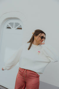 YD SWEATER GROW ecru