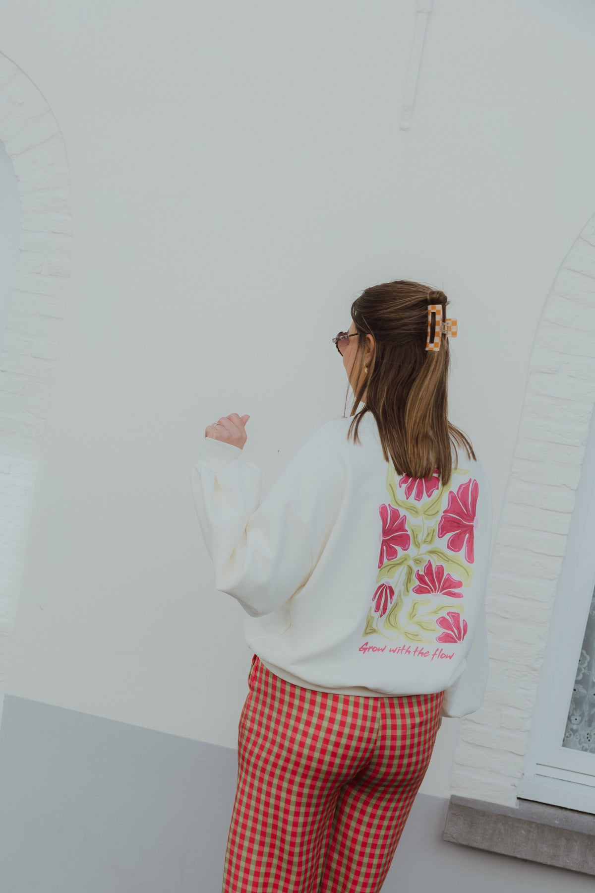 YD SWEATER GROW ecru