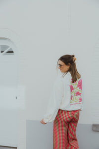 YD PANTS KATE berry/green