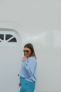 YD KYOMI PULL blauw
