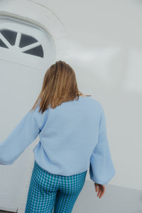YD KYOMI PULL blauw