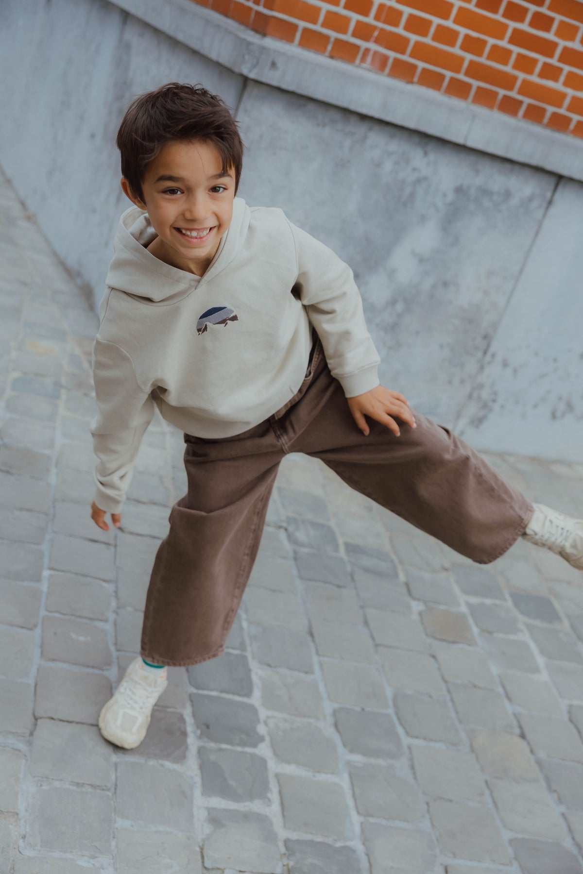 NKMOSIAN SWEAT beige