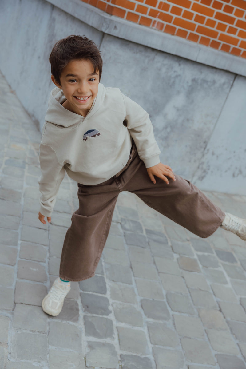 NKMOSIAN SWEAT beige