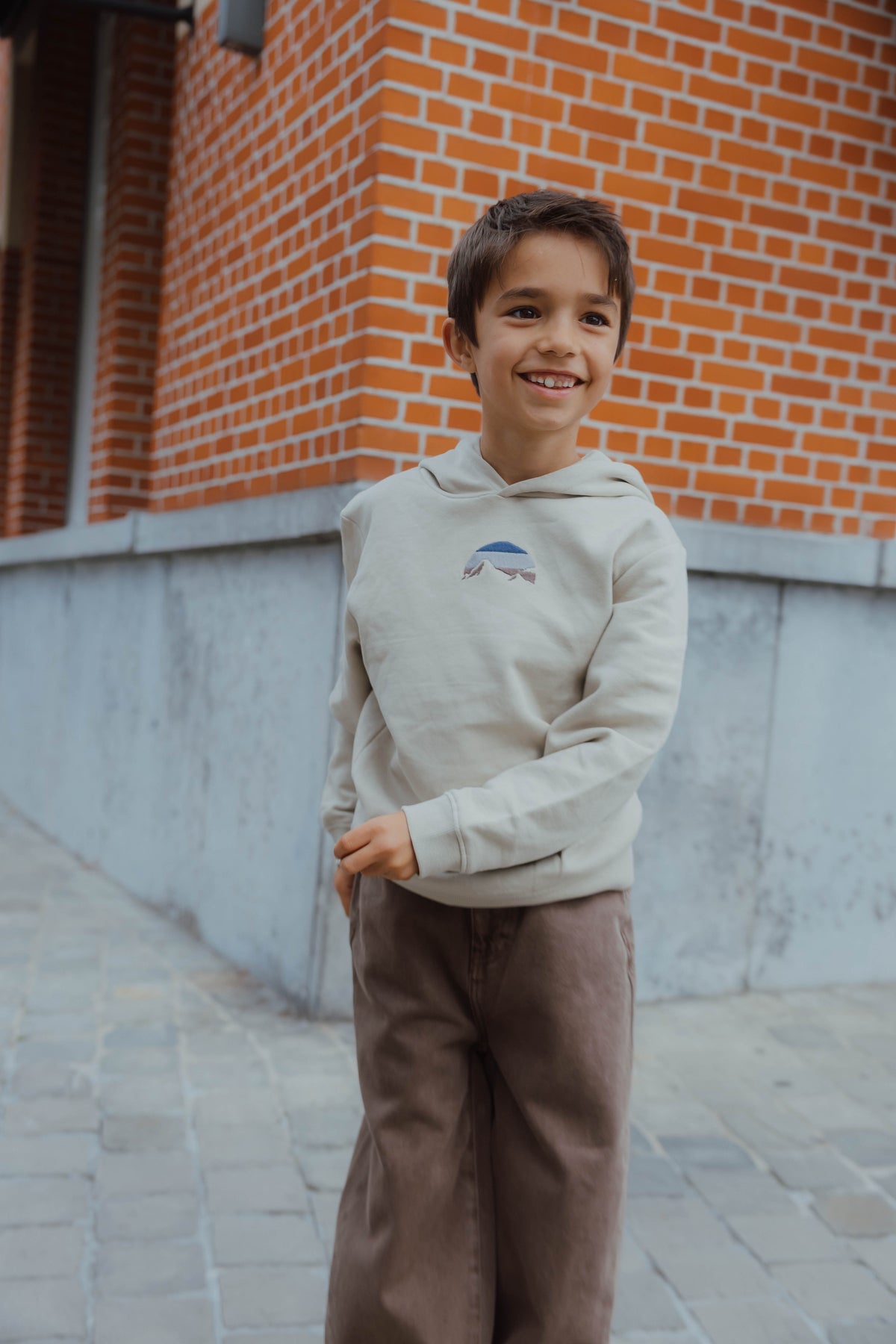 NKMOSIAN SWEAT beige
