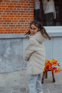 NKFMARISA JACKET beige