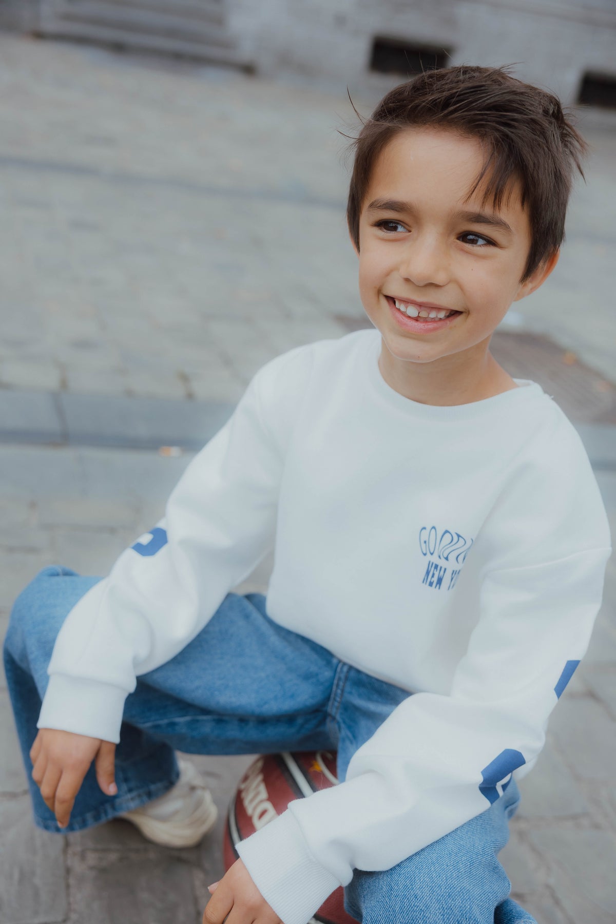 NKMNOLEN  NREG SWEAT wit