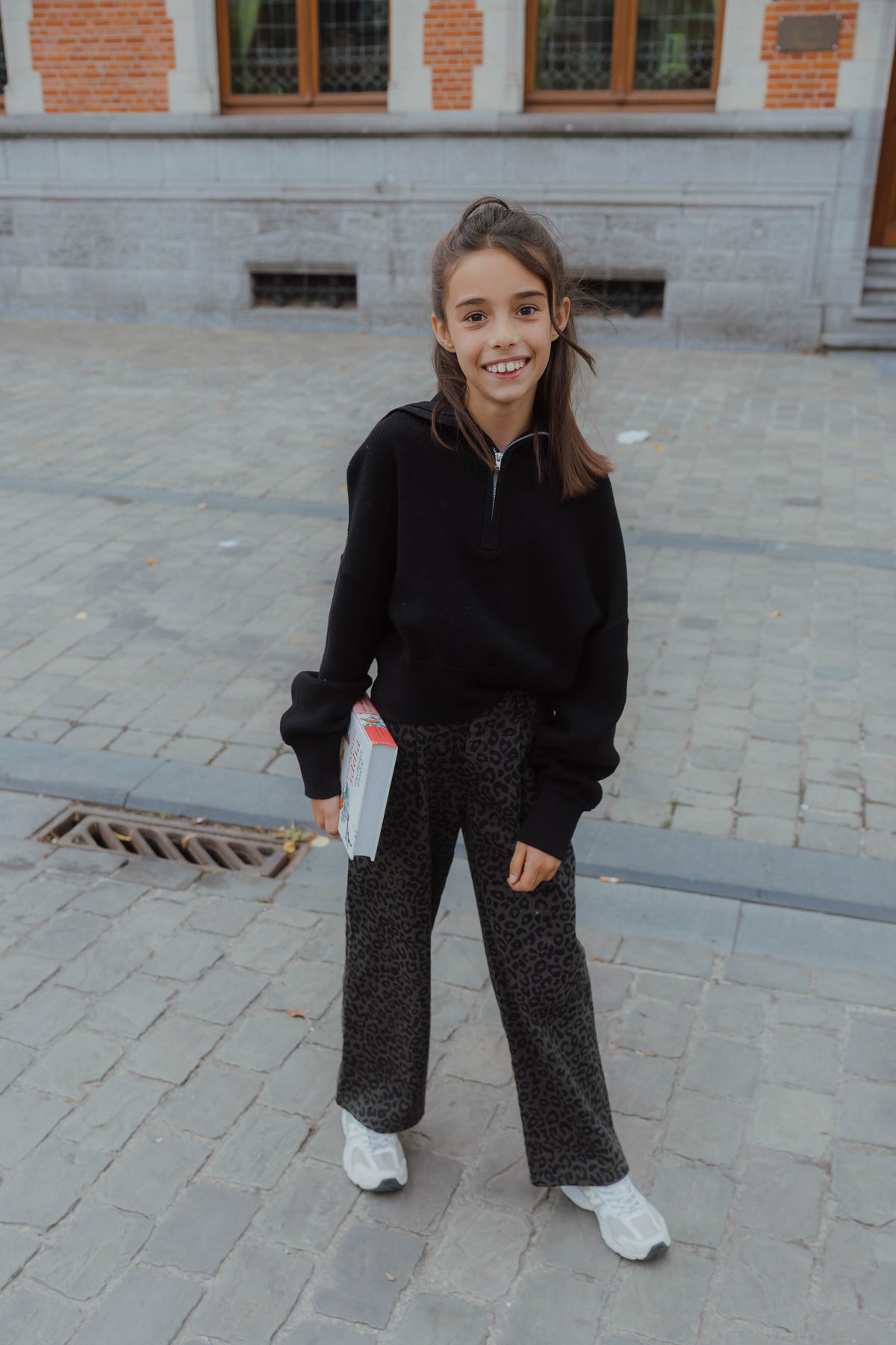 NKFLISEN KNIT zwart