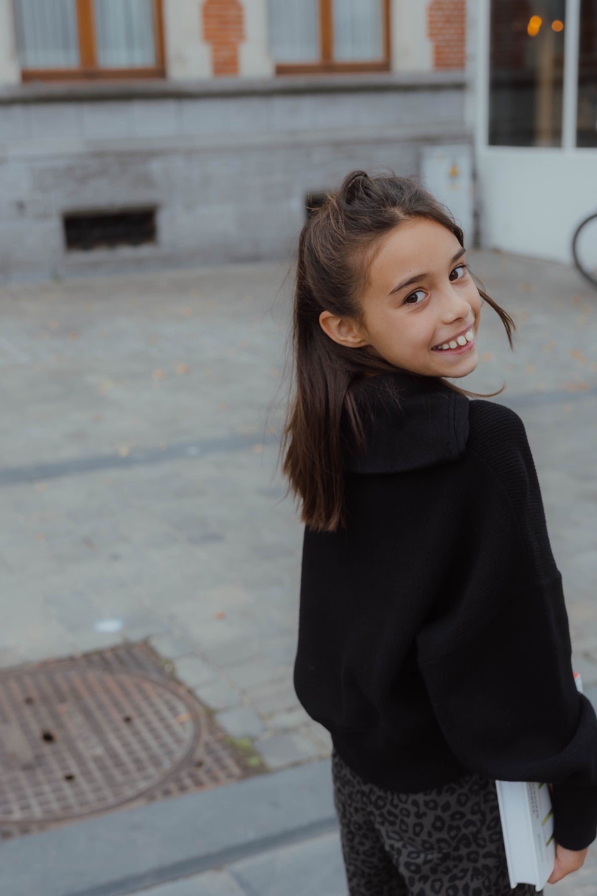 NKFLISEN KNIT zwart