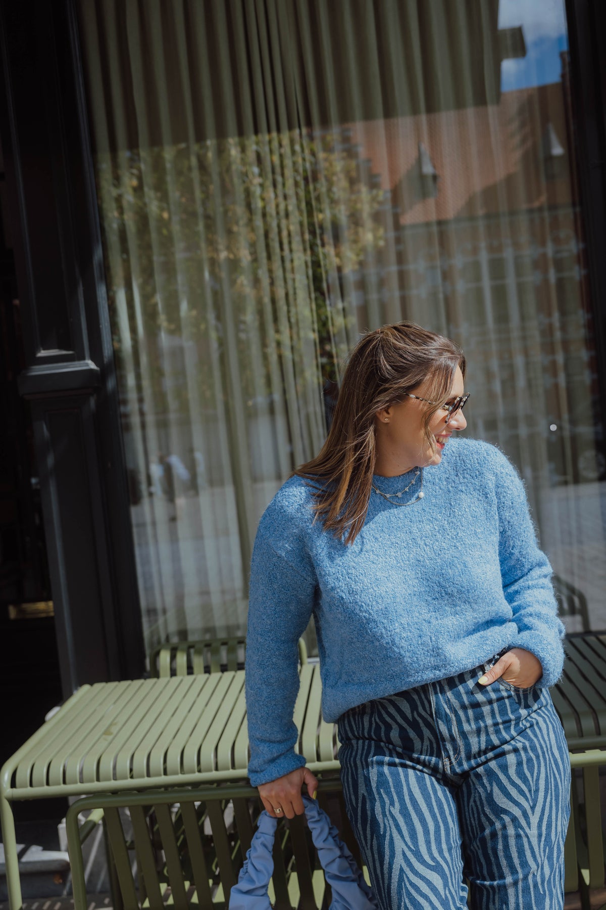 IHBLARISA LS PULL blauw