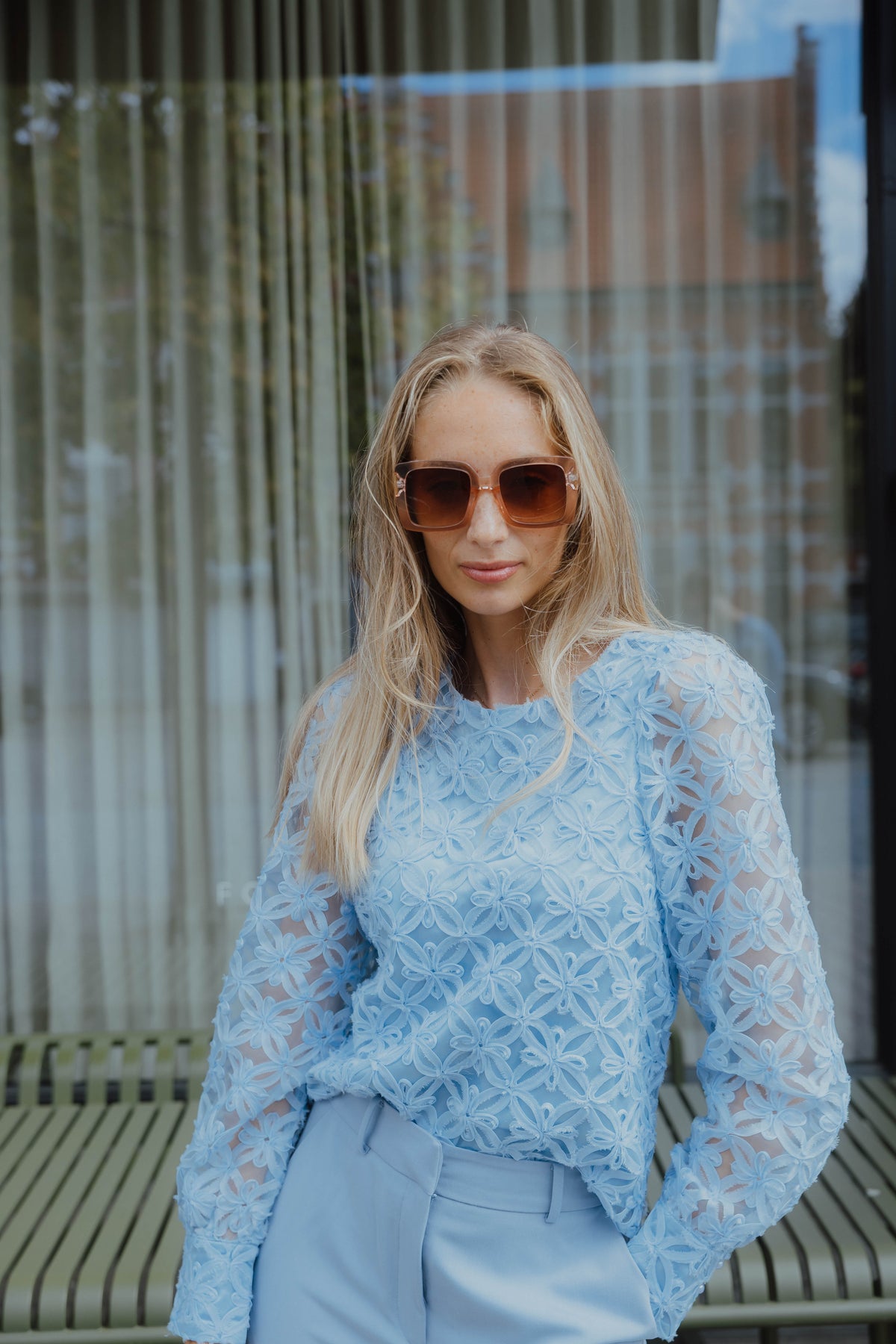 FB TAMARA SHIRT blauw