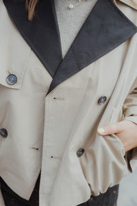 YASELVA SHORT JACKET beige