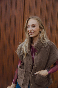 YDGILET REJOU bruin