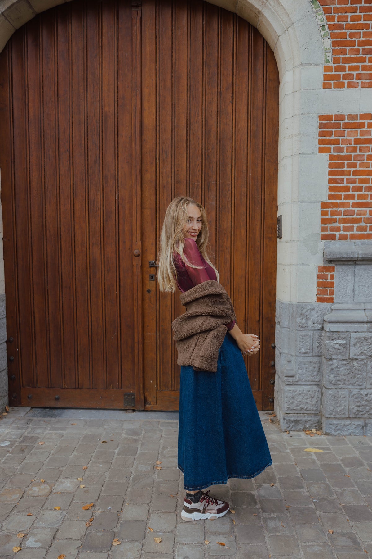 YASCOTMA DENIM SKIRT blauw