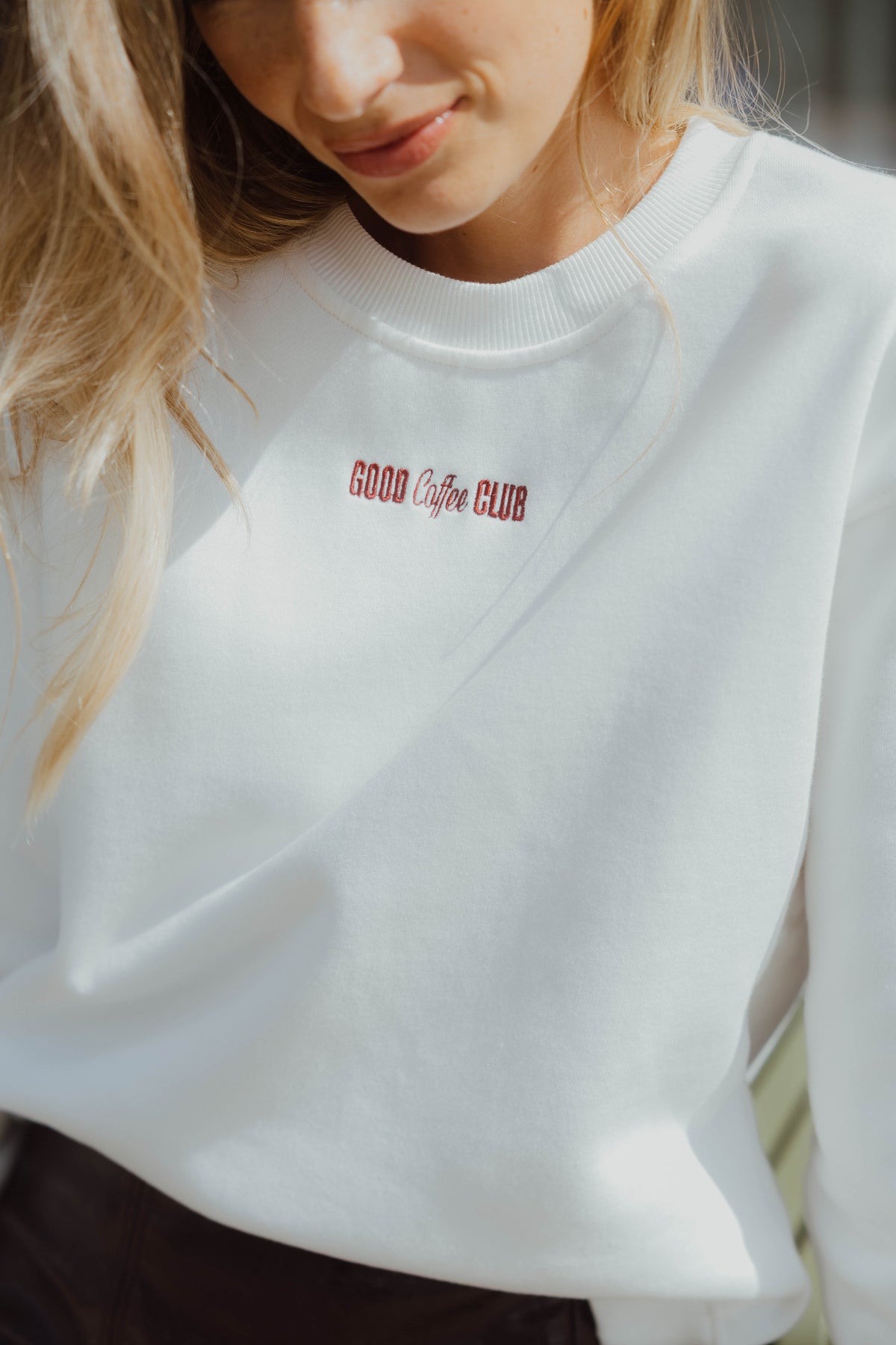IHMERELLA SWEATER bordeaux/wit